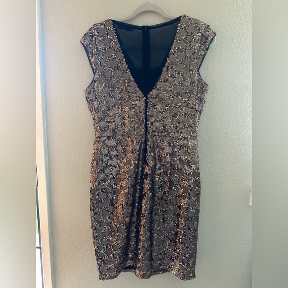 ASOS Gold Sequin Dress - Picture 2 of 11